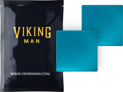 Packaging of Viking Man Oral Mint Strip