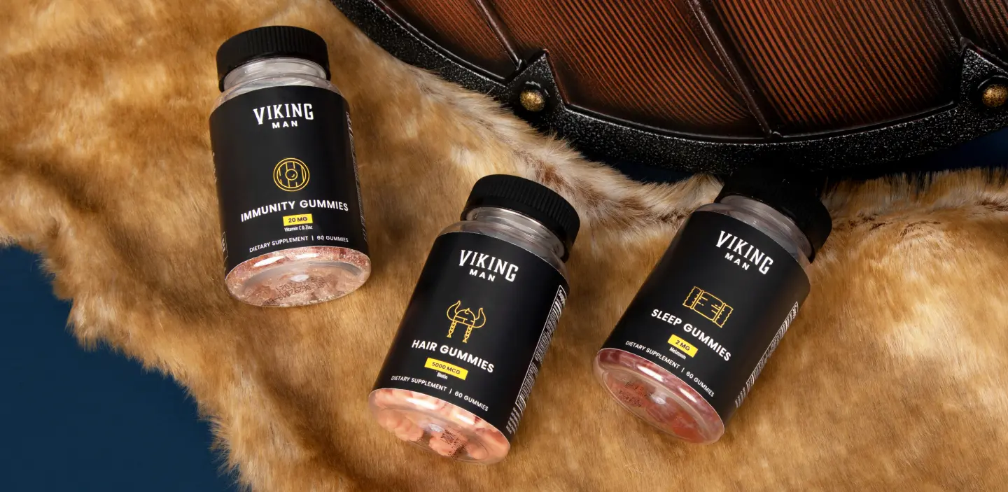 Viking Man Gummy Products