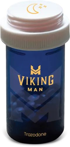 Image of Viking Man's Trazodone pill bottle